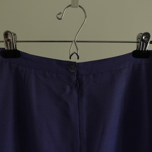 Classic Conrad C Collection Pencil Skirt Color Purple Haze Made in Canada - Picture 7 of 9